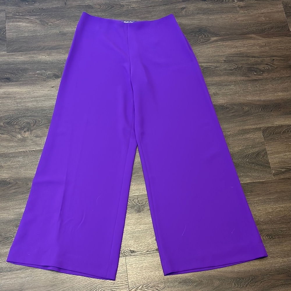 NWOT Ralph Lauren Wide Leg Pants - Size 12